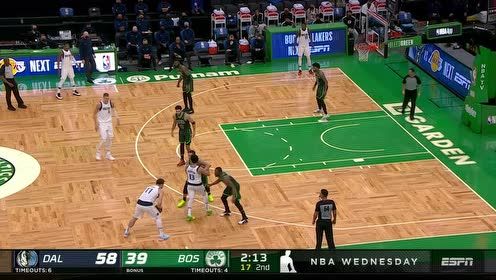 【NBA集錦】手感好到無法形容 東契奇三分手起刀落