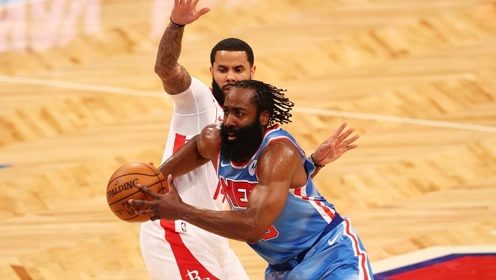 【NBA集锦】哈登vs火箭集锦 轻取17+8+6三节右腿受伤下场