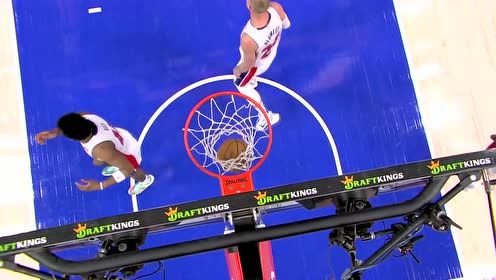 【NBA集錦】吸引雙人防守 利拉德突破分球妙傳努爾基奇