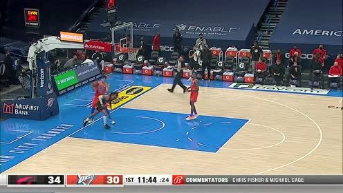 【NBA集錦】半路殺出個(gè)程咬金 特倫特機(jī)警搶斷滑翔單臂戰(zhàn)斧劈扣一條龍