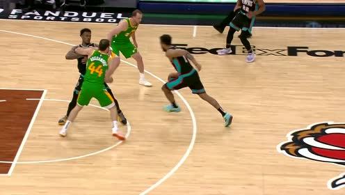 【NBA集锦】男儿本自重横行!安德森关键2分打停爵士