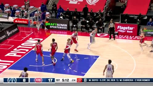 【2021年04月02日 奇才vs活塞集錦】身體狀態(tài)好太任性了 杰克遜首節(jié)14分各種進(jìn)攻模式不可阻擋