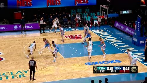【2021年04月02日 黄蜂vs篮网集锦】开场手热状态爆炸 杰夫-格林首节独砍12分
