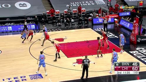 【2021年04月05日 篮网vs公牛集锦】Kyrie Irving (24 points) Highlights vs. Chicago Bulls