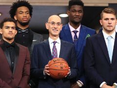 2018届NBA选秀大会:东契奇选秀图片