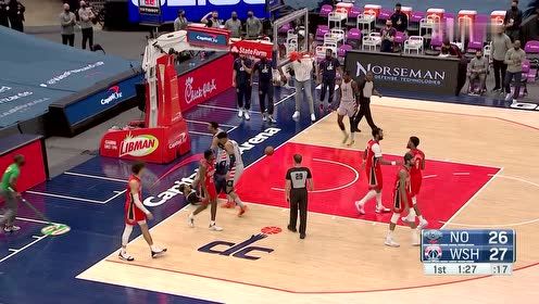 【2021年04月17日 鵜鶘vs奇才集錦】英格拉姆也防不住 佳福德空中對(duì)抗雙手暴扣