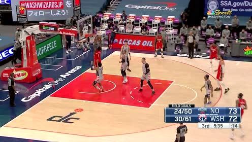 【2021年04月17日 鵜鶘vs奇才集錦】終于扣了一個(gè) 錫安籃下接球雙手暴扣