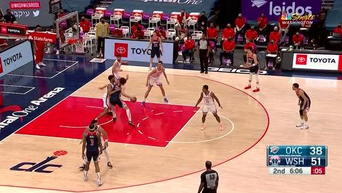 【2021年04月20日 雷霆vs奇才集錦】馬勒東抓下籃板直接送長傳 威廉姆斯沖鋒在前雙手暴扣