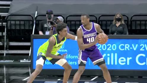 【2021年04月21日 森林狼vs國王集錦】壓根防不住！巴恩斯強碾籃下翻身跳投命中