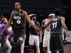 NBA精彩圖片：籃網(wǎng)128-119戰(zhàn)勝太陽(yáng)