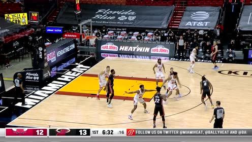 【2021年04月27日 公牛vs熱火集錦】彩虹連線撕裂防線 巴特勒連線阿里扎空接暴扣