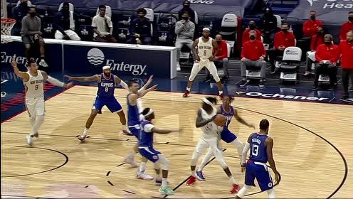 【2021年04月27日 快船vs鵜鶘集錦】狙擊手已就位 馬紹爾底角三分一箭穿心