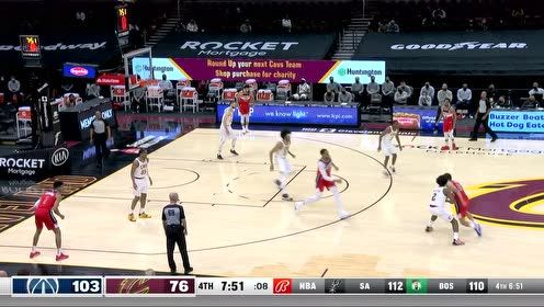 【2021年05月01日 奇才vs骑士集锦】内托时刻到来 中门远射无情刷分