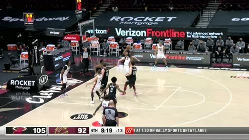 【2021年05月02日 熱火vs騎士集錦】隨時隨地戲耍防守 熱火眾將空中舞獅輕松灌籃