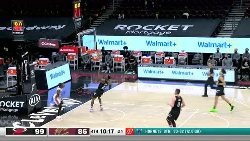 【2021年05月02日 熱火vs騎士集錦】勝負欲起來了 納恩眼觀六路搶斷上籃瞬間完成