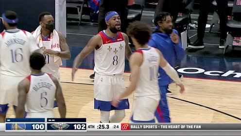 【2021年05月05日 勇士vs鵜鶘集錦】球哥今天太自信 單挑庫(kù)里背運(yùn)干拔取關(guān)鍵領(lǐng)先