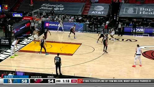 【2021年05月05日 獨行俠vs熱火集錦】鮑威爾籃下強起 飛天遁地雙手補扣