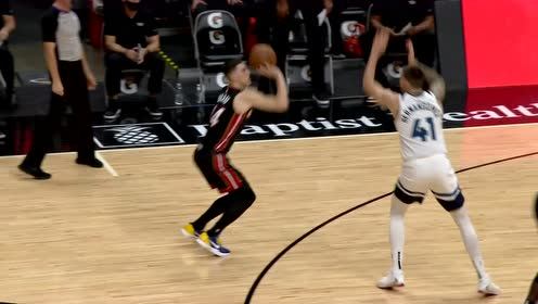 【2021年05月08日 森林狼vs熱火集錦】防到臉上也能進(jìn) 希羅撤步三分一箭穿心