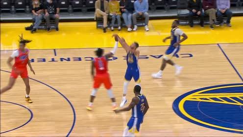 【2021年05月09日 雷霆vs勇士集锦】完全不讲道理!库里LOGO SHOT一发入魂