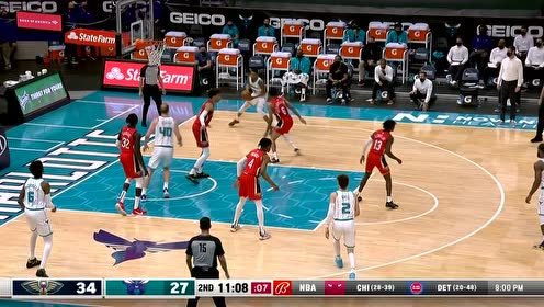 【2021年05月10日 鹈鹕vs黄蜂集锦】三球鹞子翻身转身中投 蒙克凌波微步撤步干拔续上火力