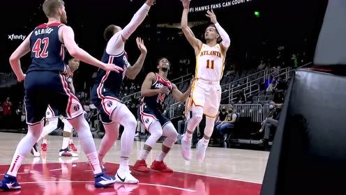 【2021年05月11日 奇才vs老鹰集锦】提前锁定今日十佳 杨少侠空接妙传柯林斯鹰击长空单臂砸扣