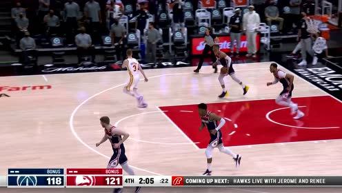 【2021年05月11日 奇才vs老鹰集锦】奇才来势汹汹杨少侠巍然不动!连砍6分把握赢球主动