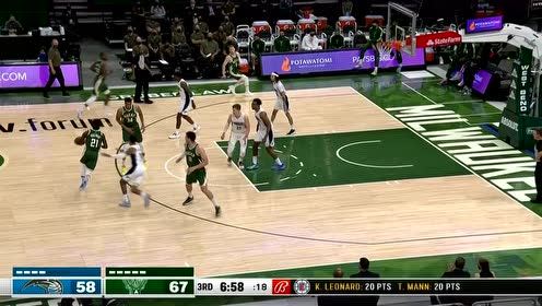 【2021年05月12日 魔术vs雄鹿集锦】心有灵犀一点通 霍勒迪助飞字母哥空接暴扣