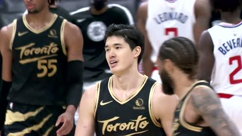 【2021年05月12日 快船vs猛龙集锦】千里奔袭压哨中投 渡边雄太快攻突破骑马射箭打进