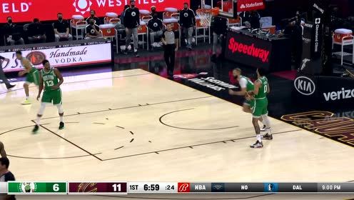 【2021年05月13日 凱爾特人vs騎士集錦】任你怎么防！塞克斯頓底角突破飛身上籃