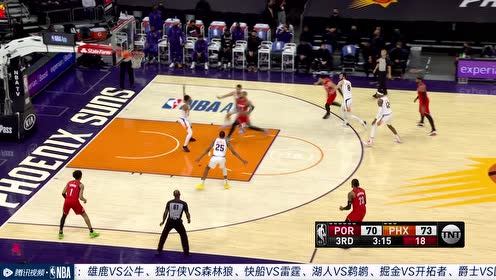 【2021年05月14日 開拓者vs太陽(yáng)集錦】轉(zhuǎn)換反擊水銀瀉地 布里奇斯一騎絕塵雙手暴扣
