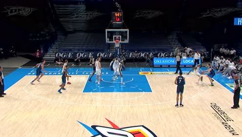 【2021年05月15日 爵士vs雷霆集錦】鴻雁雙飛！馬勒東精準連線米哈伊柳克底角3分穩(wěn)穩(wěn)命中