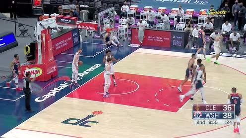 【2021年05月15日 骑士vs奇才集锦】史密斯全速冲刺 一条龙上篮粉碎骑士防线