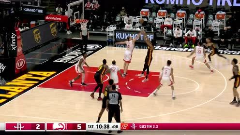 【2021年05月17日 火箭vs老鹰集锦】阴差阳错抢回球权 奥孔古无人盯防双手暴扣