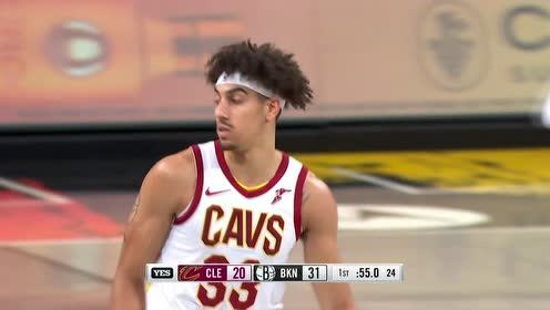 【2021年05月17日 骑士vs篮网集锦】杀你个猝不及防！奥斯曼大臂一挥助飞托马斯空切暴扣