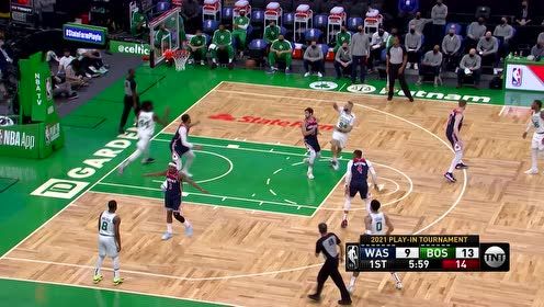 【2021年05月19日 奇才vs凱爾特人集錦】富尼耶眼觀六路 妙傳羅威籃下輕松打進(jìn)