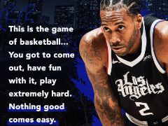 莱昂纳德：这就是篮球比赛，要从上一场失利中走出来，一切都来之不易