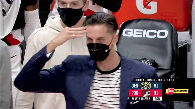 【2021年05月28日 掘金vs开拓者集锦】丹佛曾是我的主场 安东尼关键三分扳平比分点燃全场