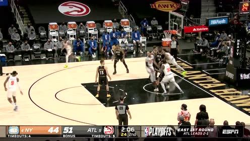 【2021年05月31日 尼克斯vs老鹰集锦】一步过掉特雷杨 罗斯极限转身左手抛投