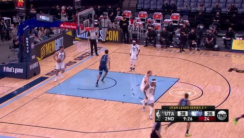 【2021年06月01日 爵士vs灰熊集锦】能里能外太全面 杰克逊手起刀落三分命中