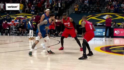 【2021年06月02日 开拓者vs掘金集锦】利拉德vs掘金集锦 55+10创NBA历史纪录