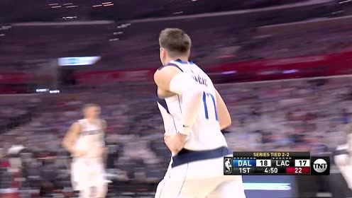【2021年06月03日 独行侠vs快船集锦】致敬老司机 东契奇转身后仰金鸡独立