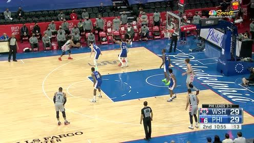 【2021年06月03日 奇才vs76人集錦】八村壘背傳直塞籃下 小洛柔和勾手穩(wěn)穩(wěn)命中