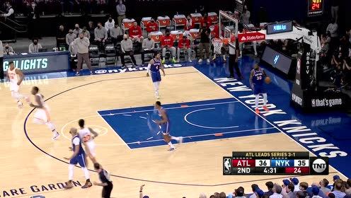 【2021年06月03日 老鷹vs尼克斯集錦】運氣來了擋不住 卡佩拉籃下勾手把球顛進