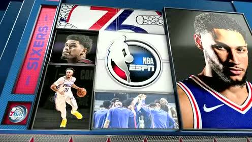【2021年06月07日 老鹰vs76人集锦】秀得天花乱坠!西蒙斯背后运球晃开特雷杨突破上篮