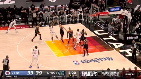 【2021年06月11日 快船vs爵士集錦】自己動手豐衣足食 萊昂納德自投自搶清脆刷網(wǎng)
