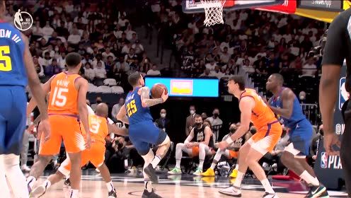 【2021年06月12日 太阳vs掘金集锦】在老大哥面前露一手 小里弗斯过掉保罗回头望月