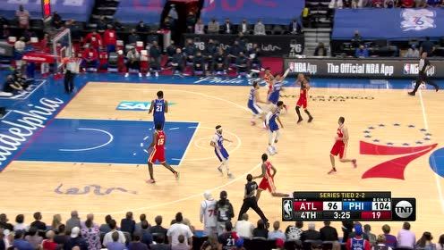 【2021年06月17日 老鹰vs76人集锦】吃饼吃到饱 科林斯连线卡佩拉空接暴扣