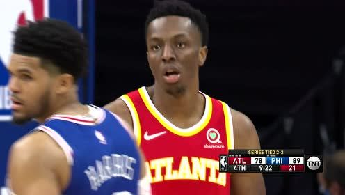 【2021年06月17日 老鹰vs76人集锦】这就是真大腿 路威助飞奥孔古空接炸筐