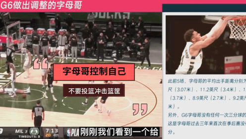 【2021年06月20日 雄鹿vs籃網(wǎng)集錦】管維佳：字母哥要盡量控制不要投籃！ 自己強(qiáng)投不如給米德爾頓