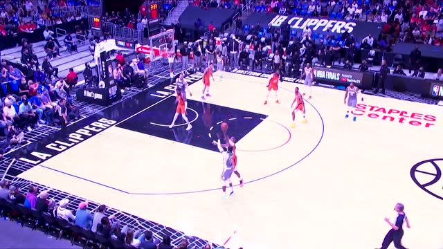 【2021年06月27日 太阳vs快船集锦】一己之力挽回分差 雷吉连砍5分打停太阳